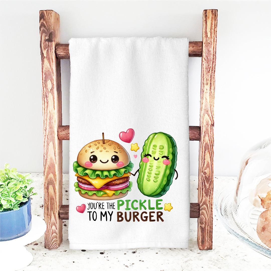 You’re the Pickle to My Burger Valentine's DTF Transfe - Nashville Design House