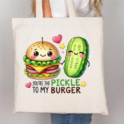 You’re the Pickle to My Burger Valentine's DTF Transfe - Nashville Design House